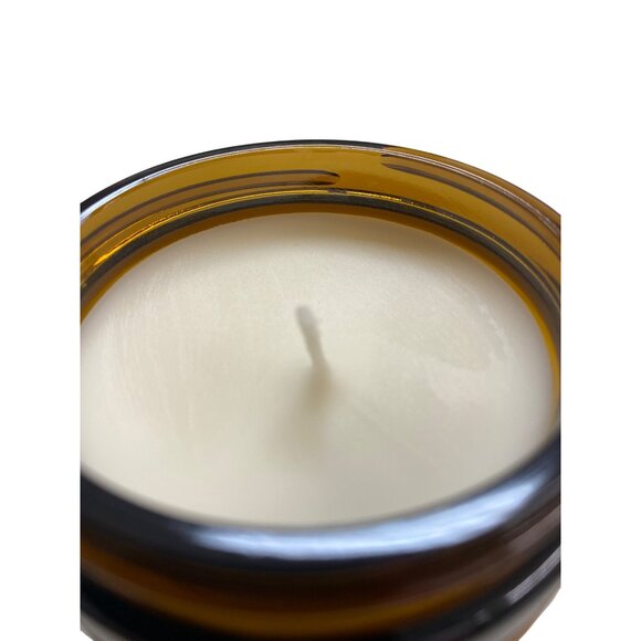 Smells Like Abandonment Lavender Scented Candle  100% Natural Soy Wax  Brown Gla - Picture 4 of 5